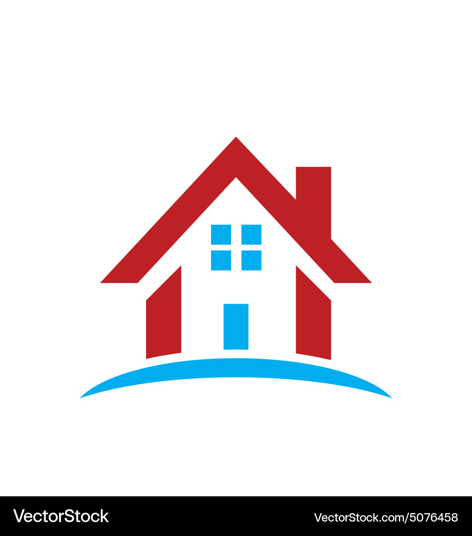 Construction Roof House Icon vector image