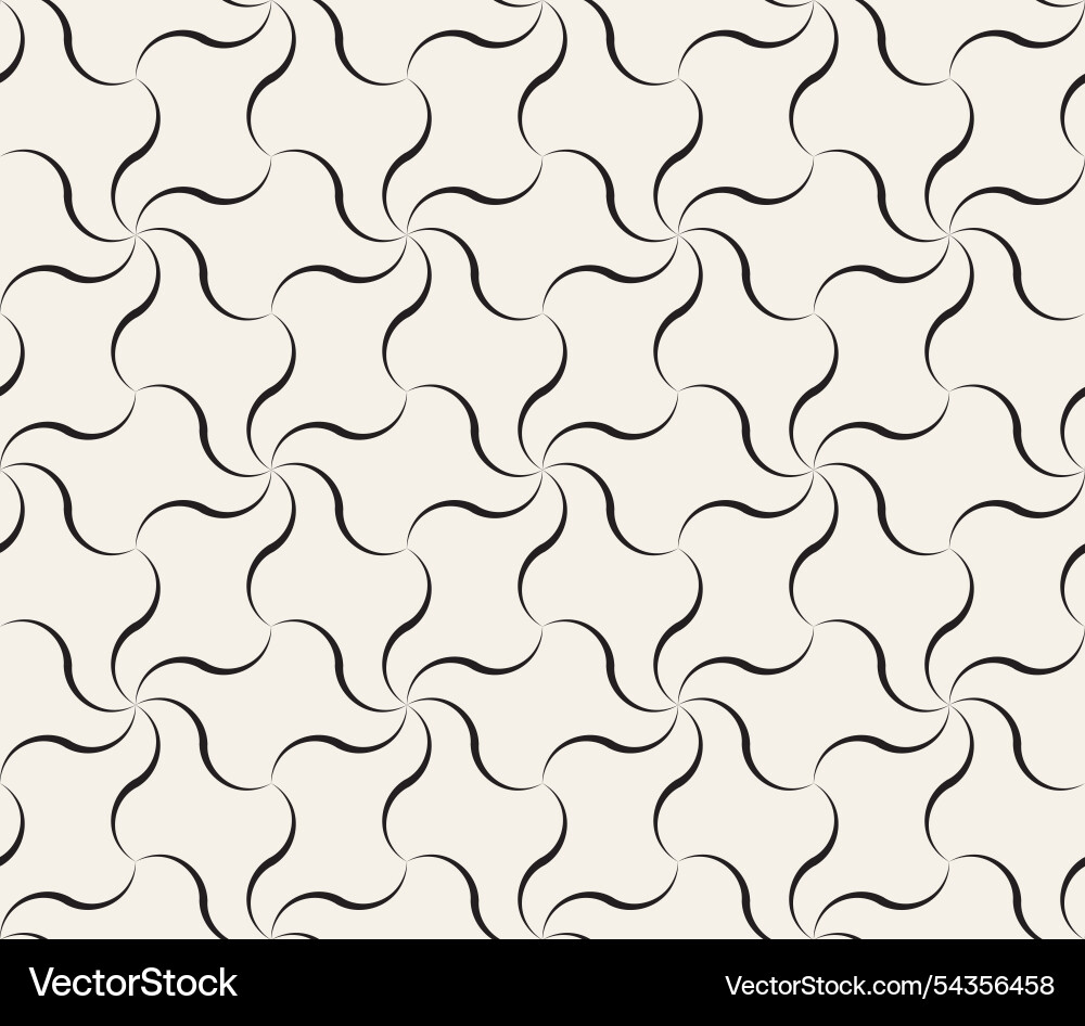 Seamless pattern repeating geometric elements Seamless pattern repeating geometric elements vector image