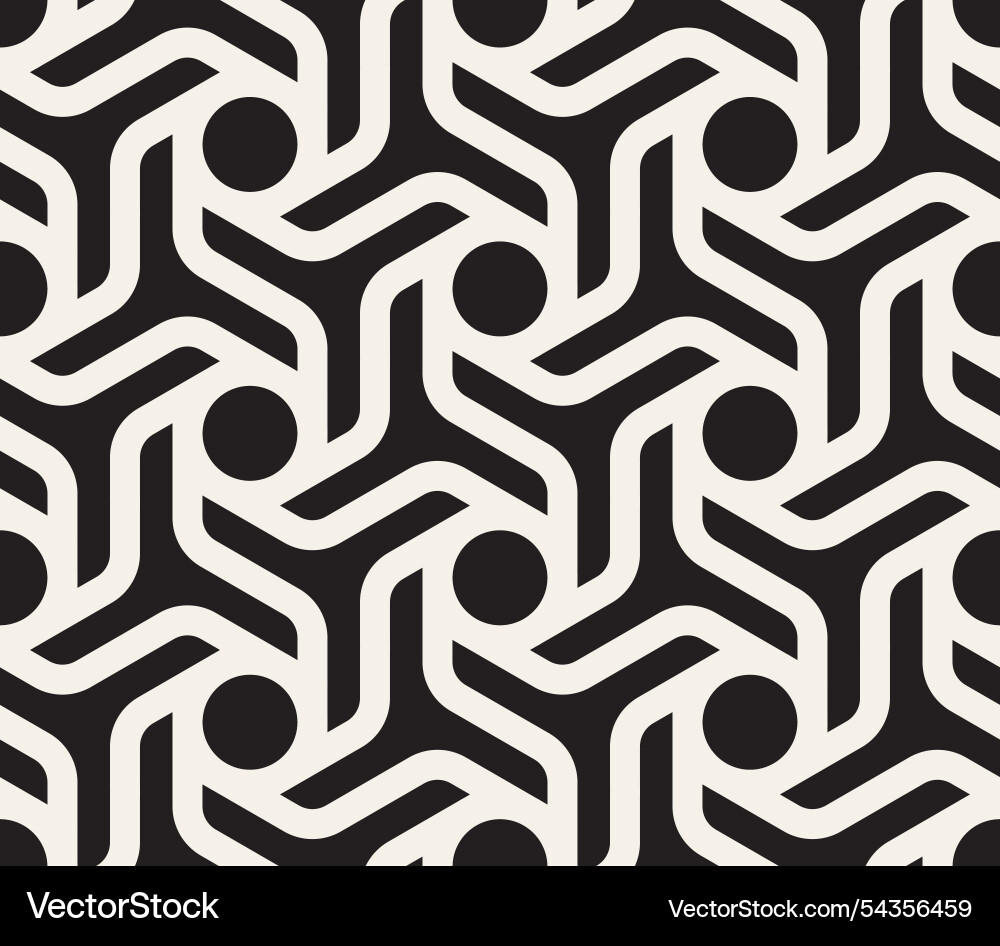 Seamless pattern repeating geometric elements Seamless pattern repeating geometric elements vector image