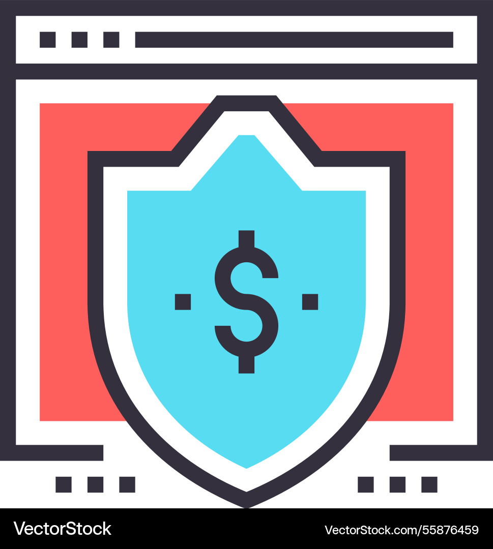 Secure transactions Secure transactions vector image
