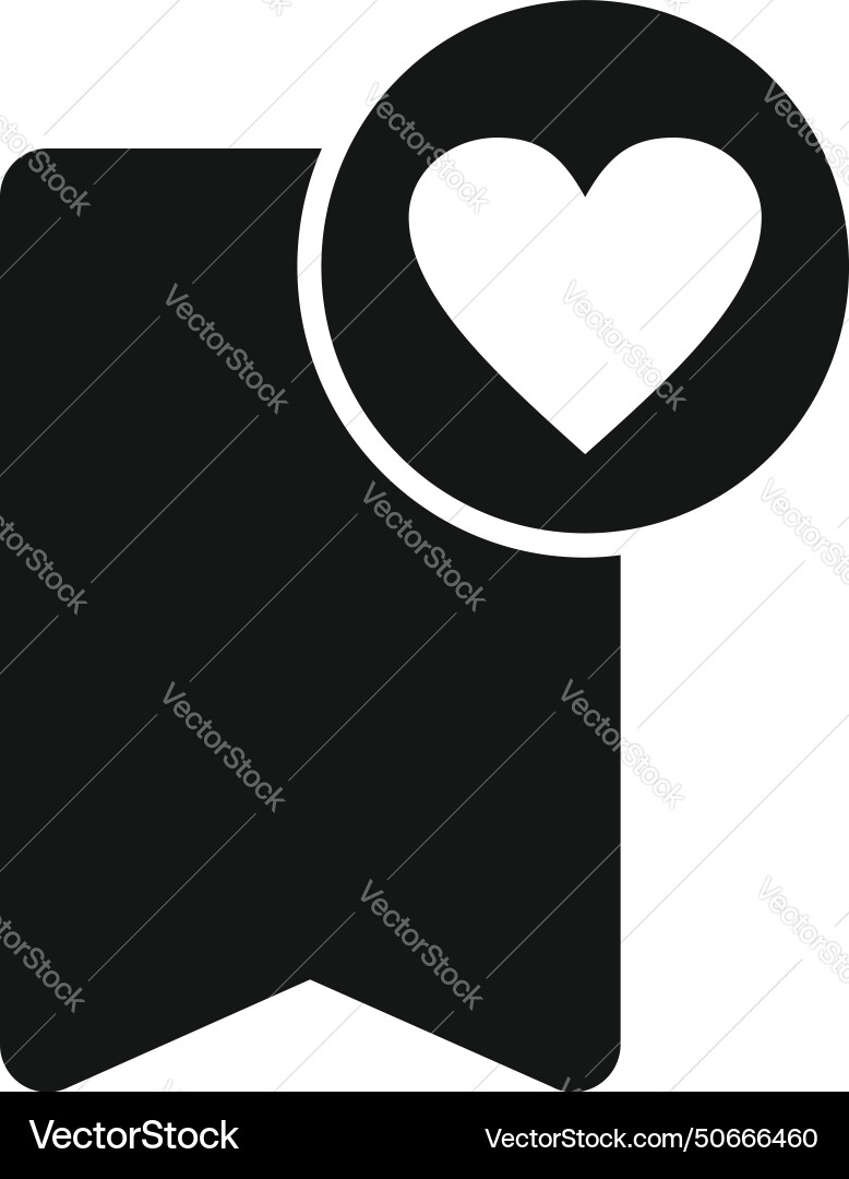 Tag wish list icon simple affection items Tag wish list icon simple affection items vector image