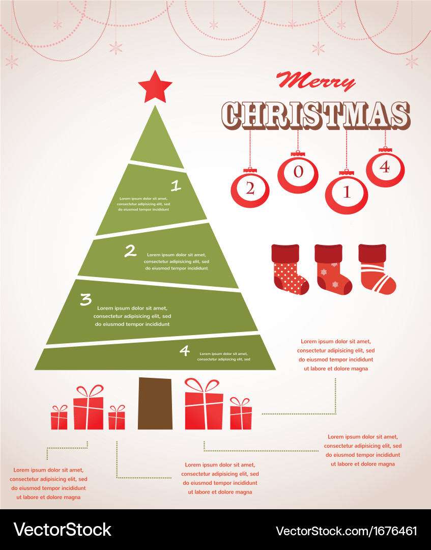 Christmas Icon Set - Festive Decorations vector image