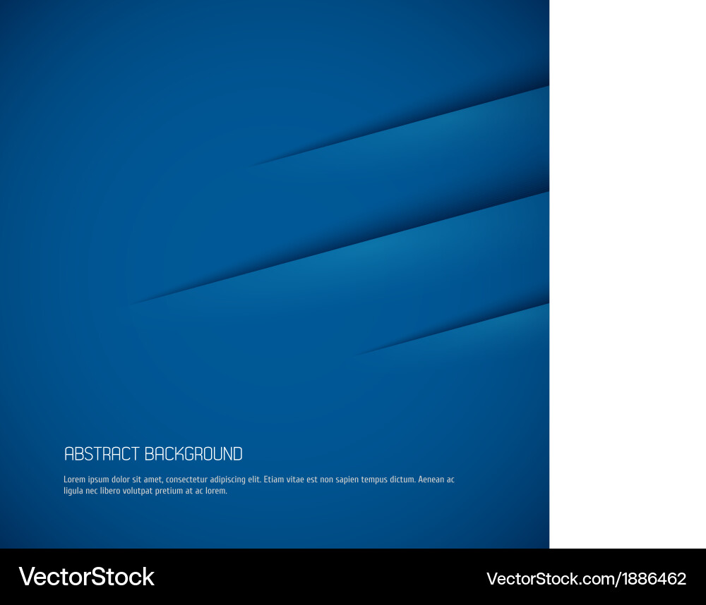 Dynamic Blue Abstract Background Vector Image