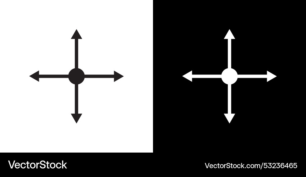 Cursor move icon simple symbol Vector Image
