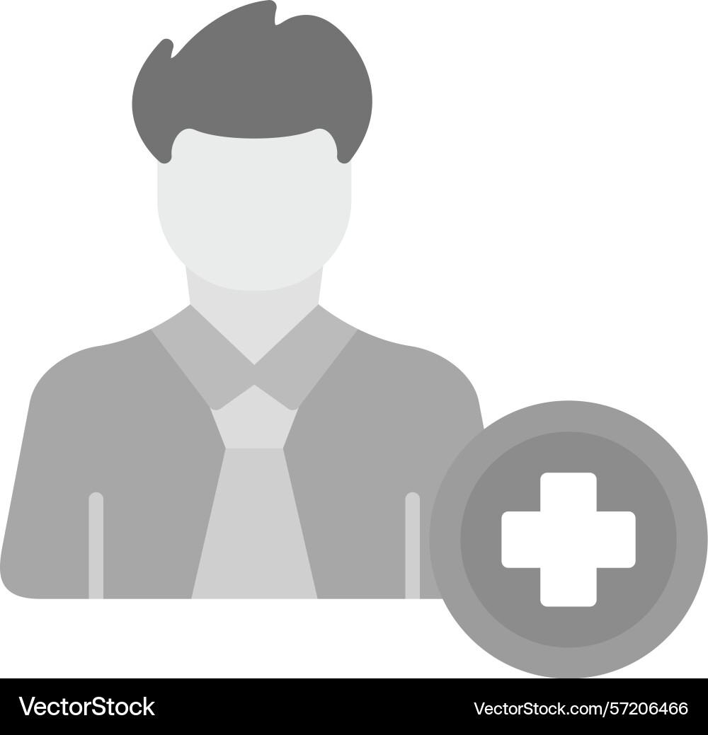 Add user icon vector image