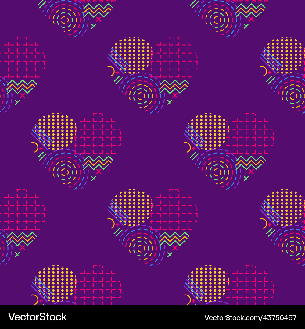 A seamless pattern featuring repeating abstract A seamless pattern featuring repeating abstract vector image