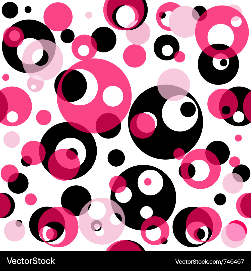 Colorful Abstract Ball Pattern vector image