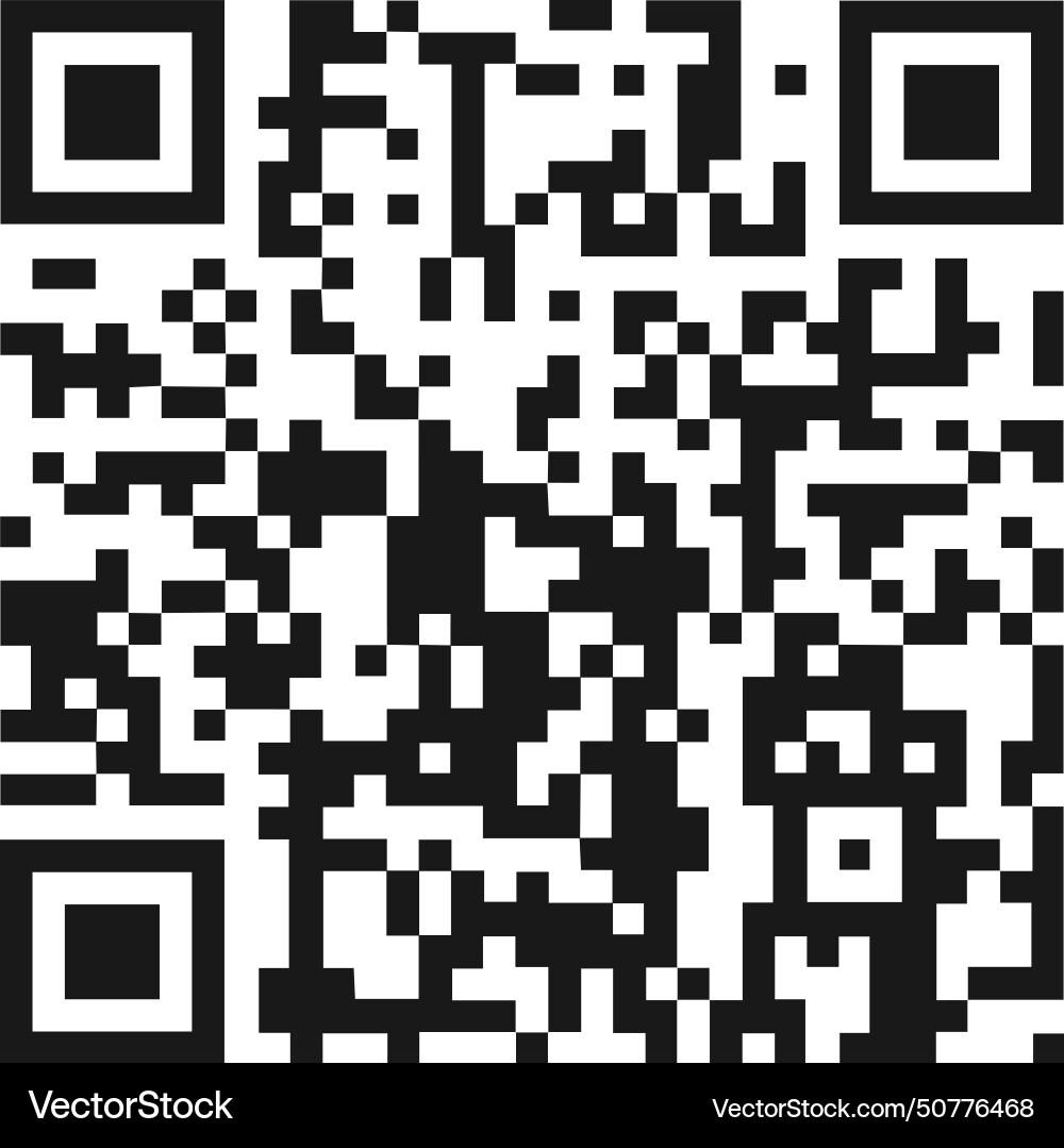 Qr code template identity information encoding Qr code template identity information encoding vector image