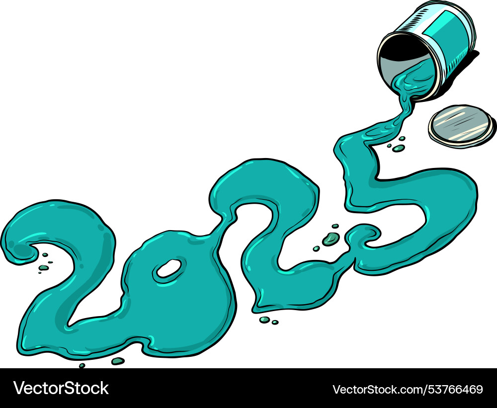 Coming new year and christmas 2025 numbers Coming new year and christmas 2025 numbers vector image