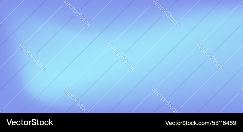 Gradient blur blue color abstract background vector image