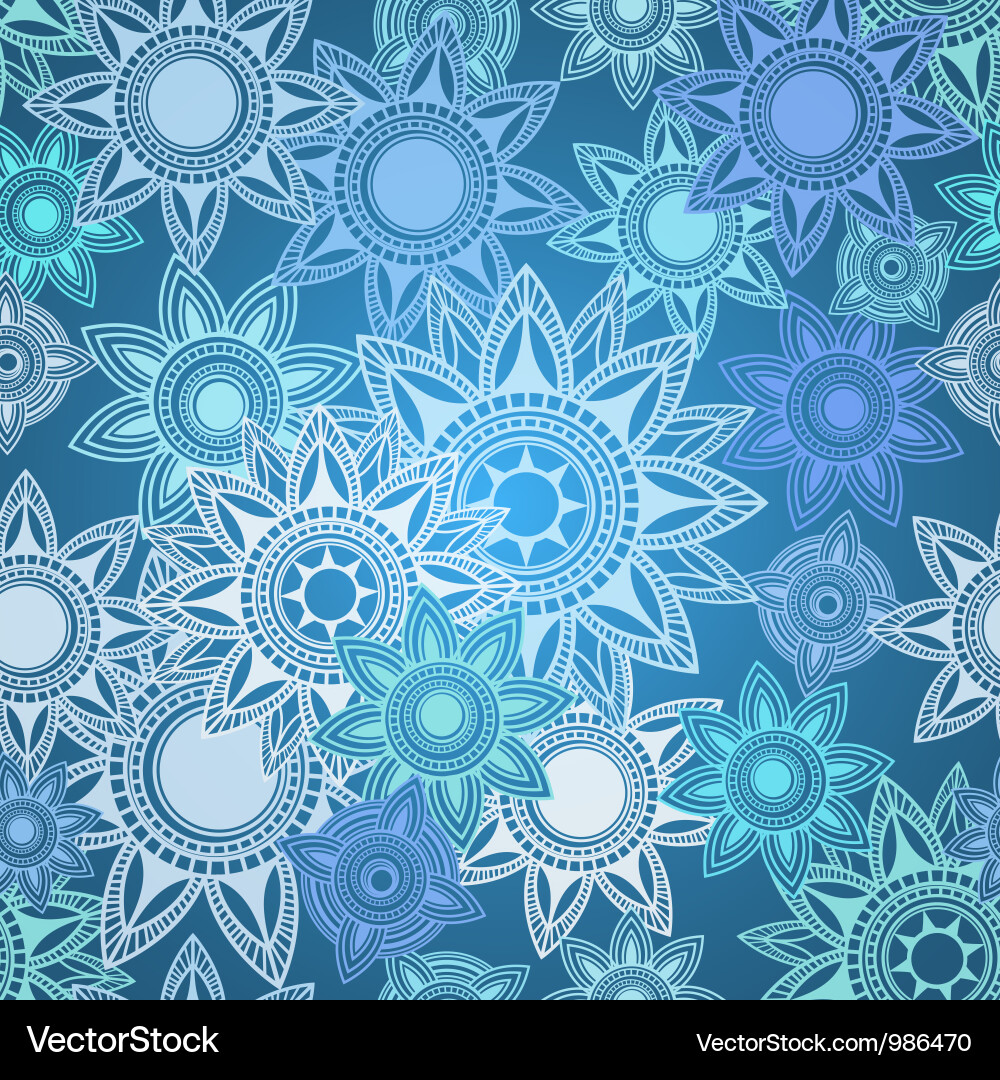 Abstract Seamless Circles Texture Vector Image