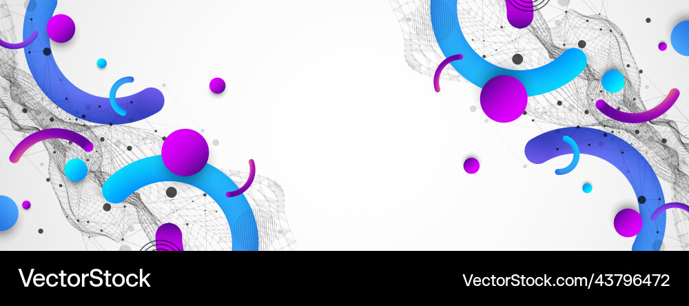 Abstract Fluid Background - Dynamic Colors vector image