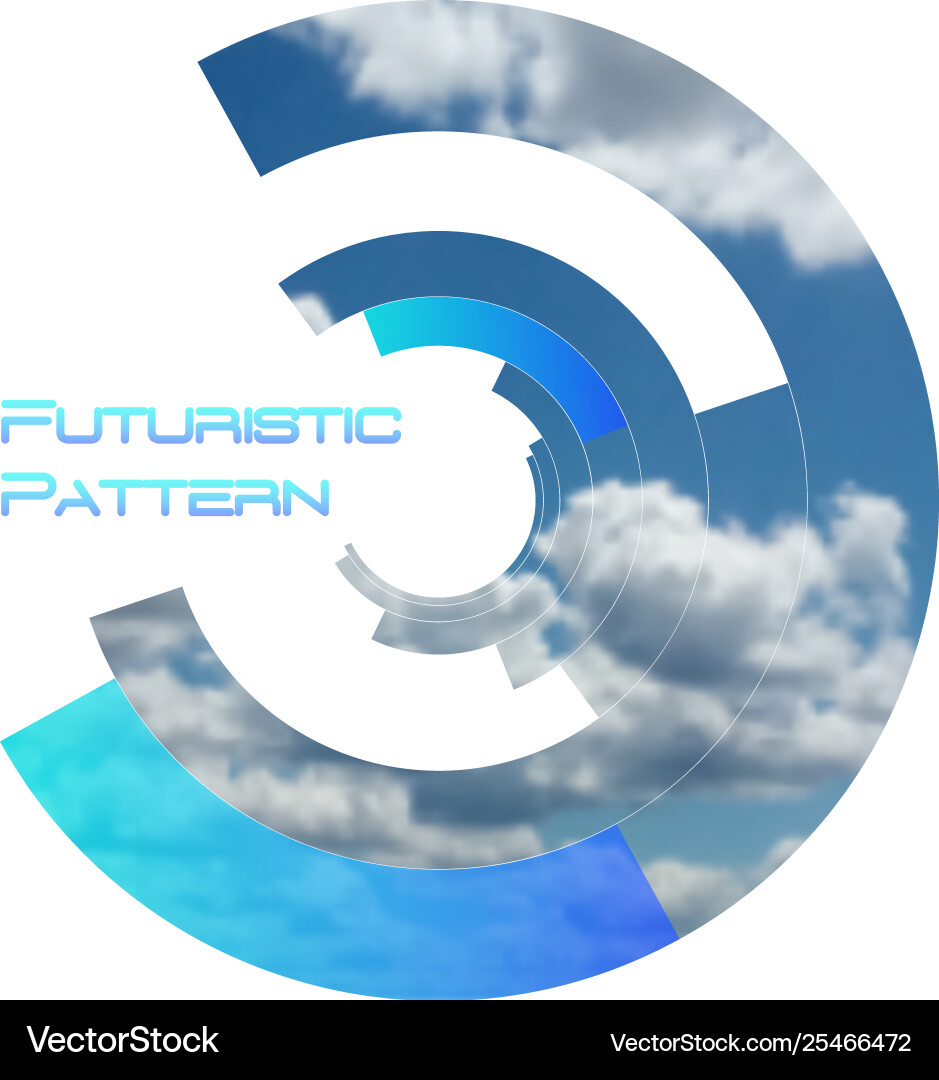 Circular pattern circle elements forming Circular pattern circle elements forming vector image