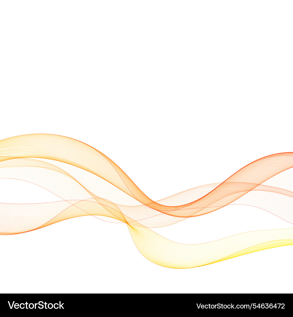 Orange wave pattern modern design element Orange wave pattern modern design element vector image