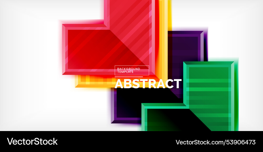 Arrow symbols created with 3d effects and line Vector Image