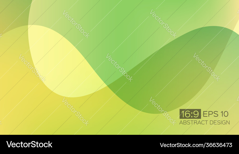 Green abstract gradient background with soft wave Green abstract gradient background with soft wave vector image