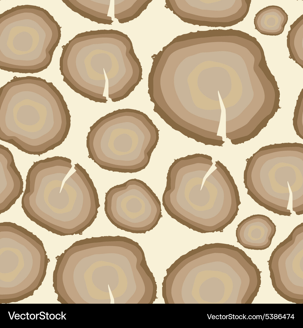 Stump muzzle seamless pattern background Vector Image