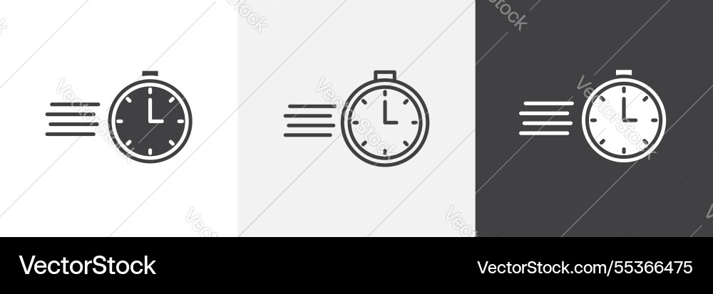 Express icons collection graphic designs for ui vector image