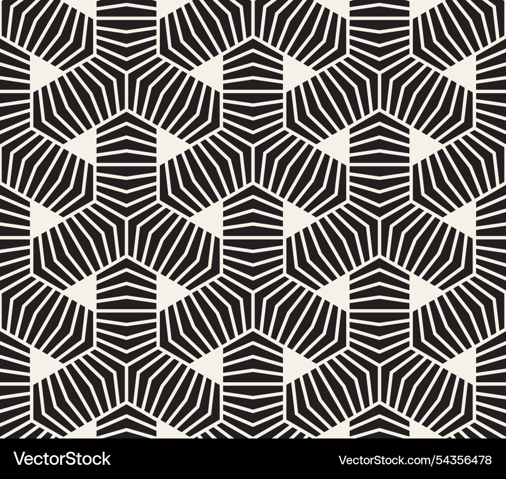 Seamless pattern repeating geometric elements Vector Image