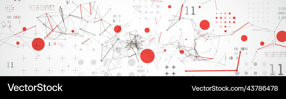 Technology background with plexus effect big data Technology background with plexus effect big data Vector Image