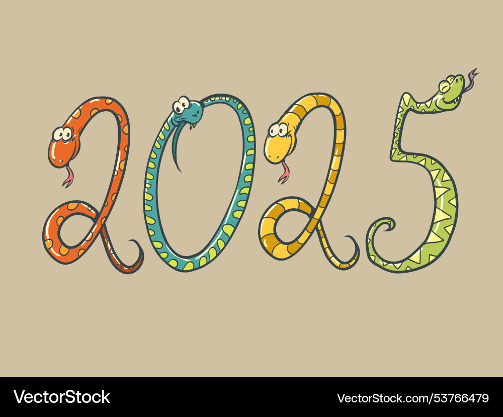 Coming new year and christmas 2025 numbers Coming new year and christmas 2025 numbers vector image