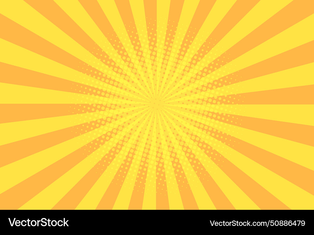 Pop art retro shining and bright empty background Pop art retro shining and bright empty background vector image