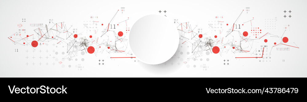 Technology background with plexus effect big data Technology background with plexus effect big data vector image