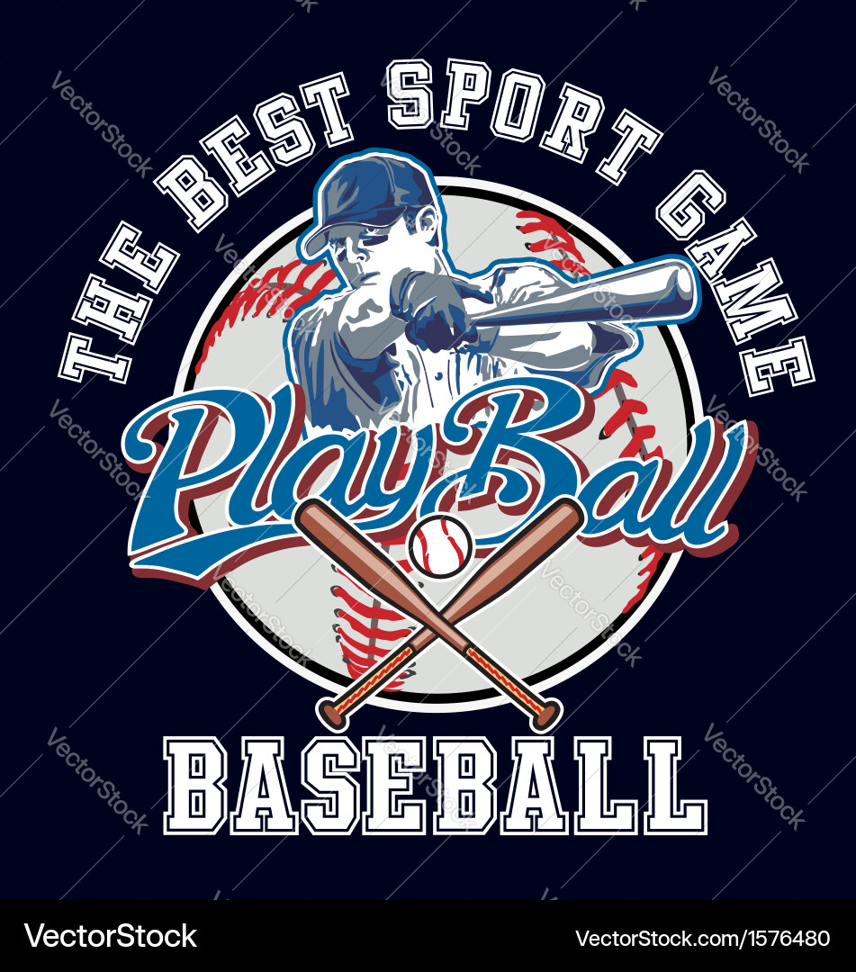 Baseball Sport Graphic vector image