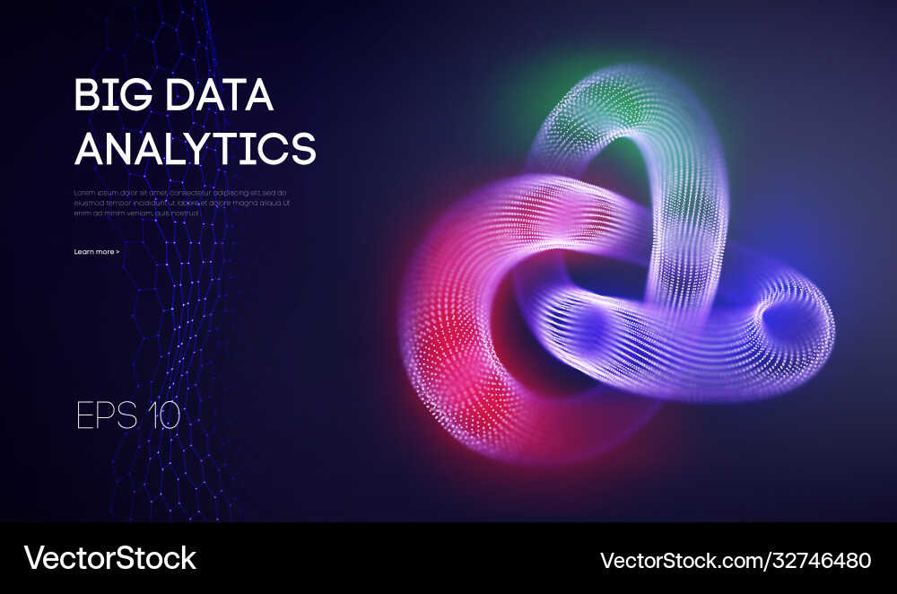 Big data network information background internet Big data network information background internet vector image
