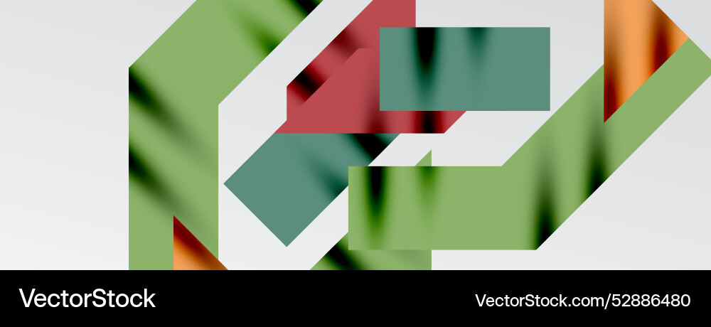 Dynamic lines and triangles Vector Image