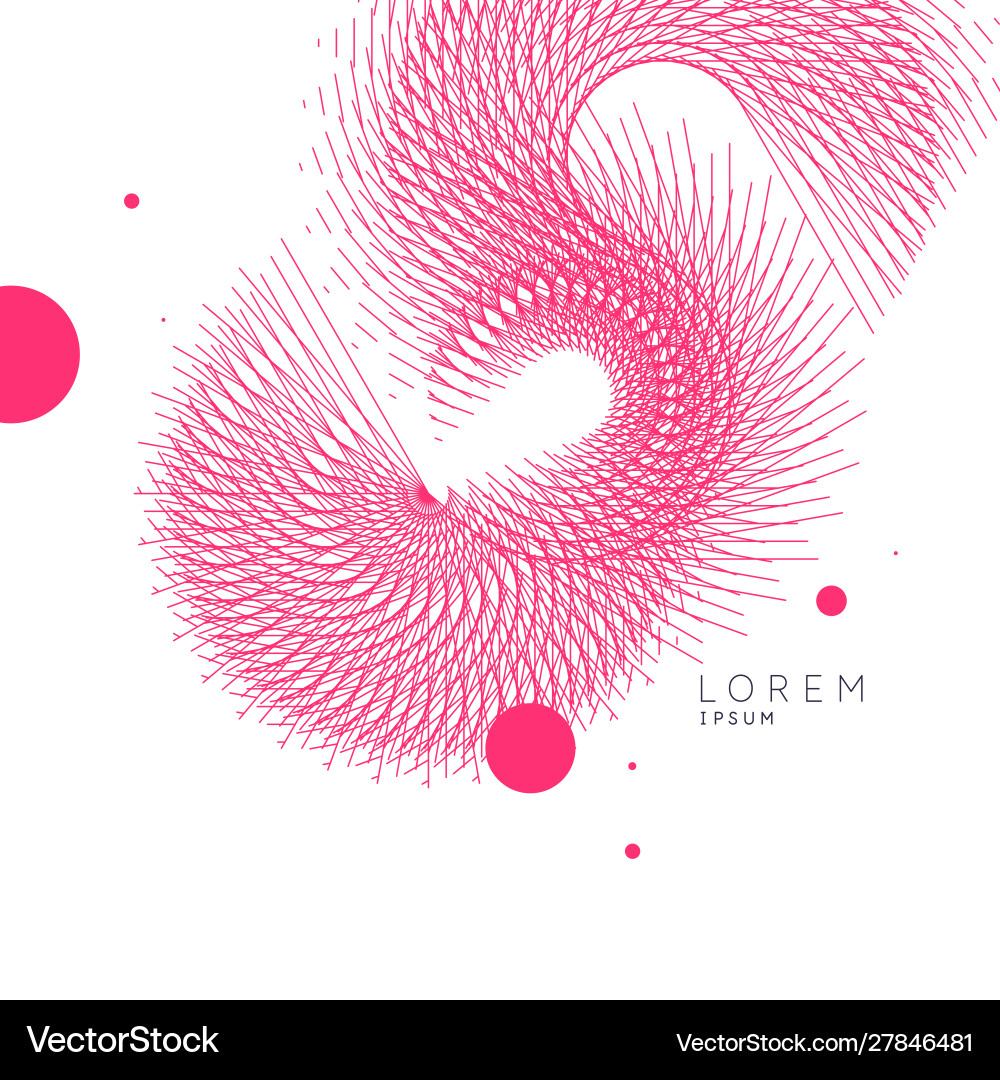 Abstract background with dynamic waves Abstract background with dynamic waves vector image