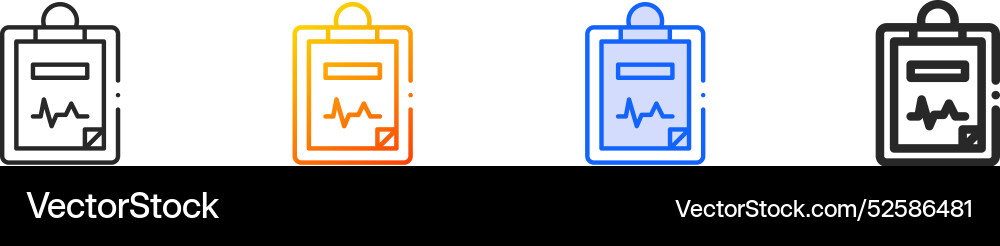 File iconthin linear gradient blue stroke File iconthin linear gradient blue stroke vector image