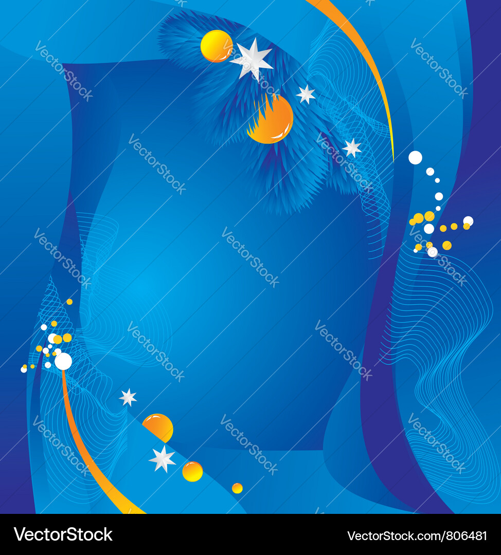 Sparkling New Year Background Vector Image