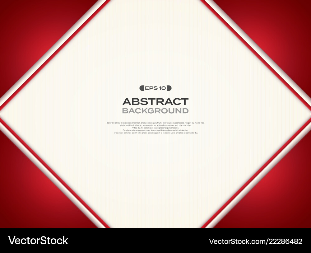 Gradient Red Abstract Background vector image