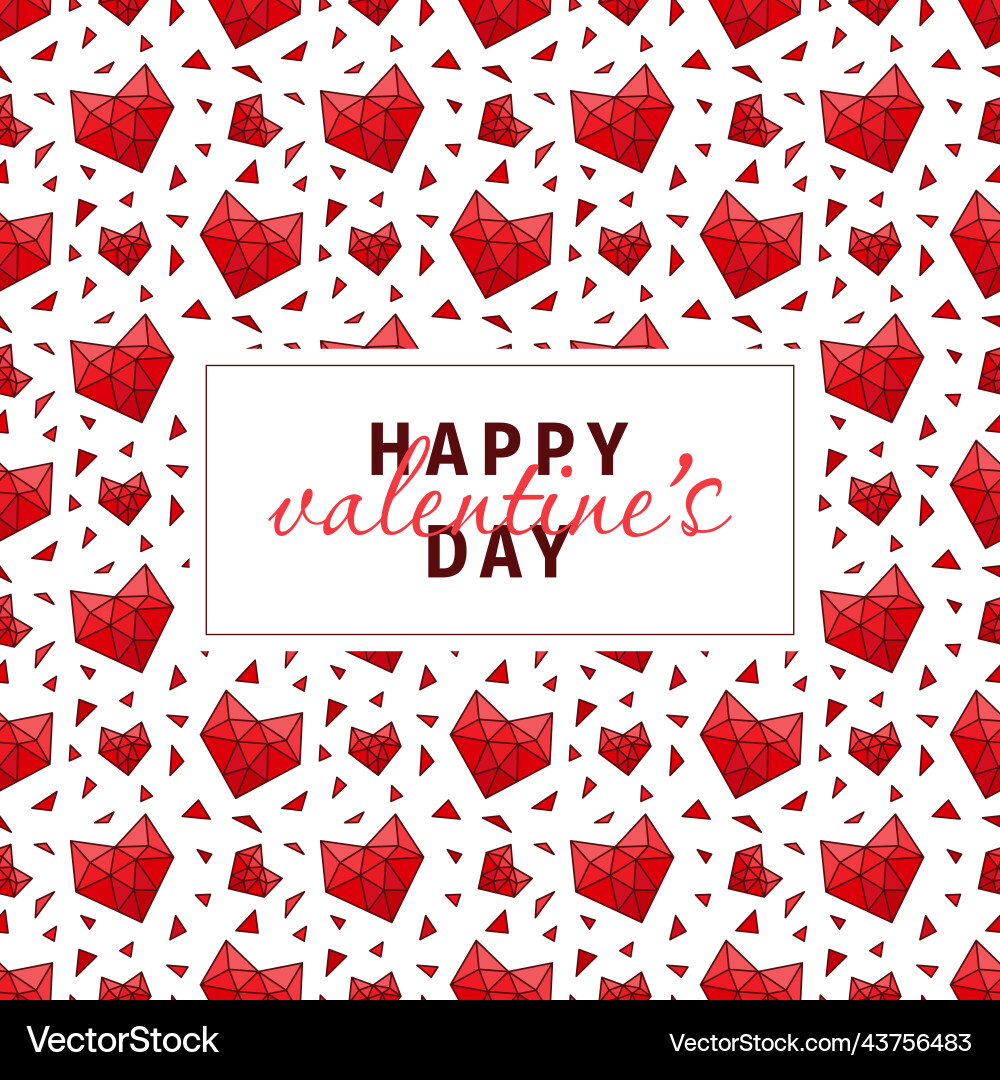 A seamless pattern featuring repeating polygonal A seamless pattern featuring repeating polygonal vector image