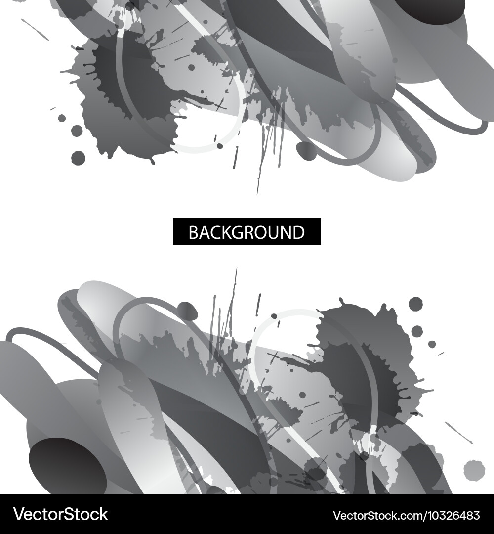 Abstract Splatter Background vector image