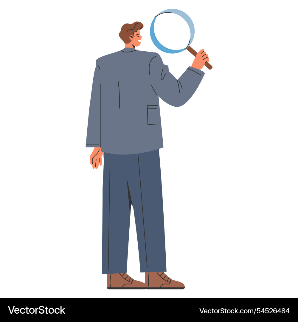 Businessman flat Royalty Free Vector Image - VectorStock