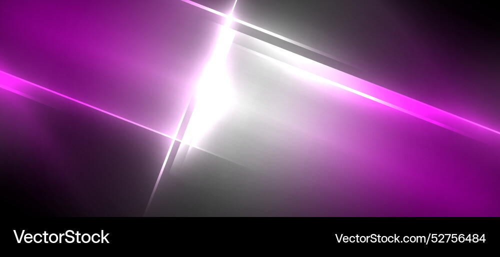 Neon dynamic diagonal light rays background Neon dynamic diagonal light rays background Vector Image