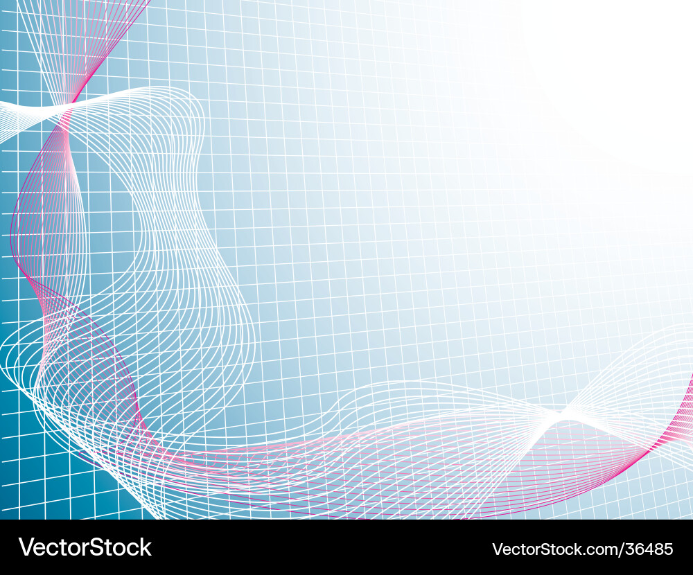 Dynamic Mesh Grid Pattern vector image