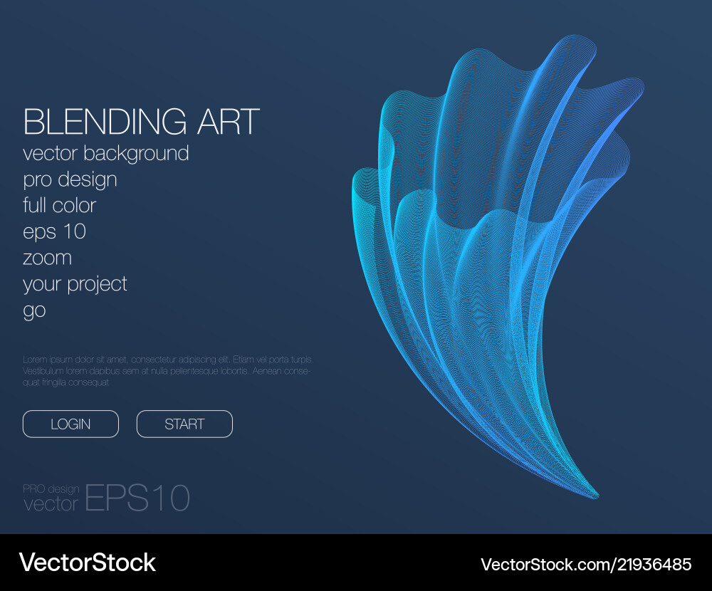 Futuristic user interface ui technology vector image