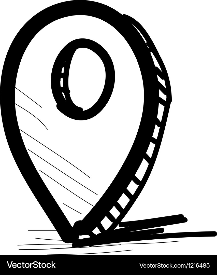 Round pointer Vector Image