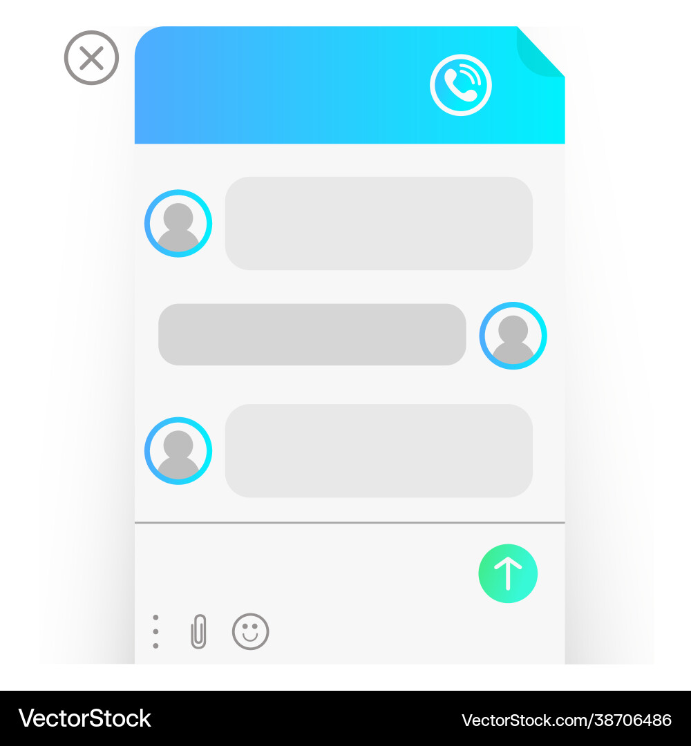 A pop-up online window to help user A pop-up online window to help user vector image