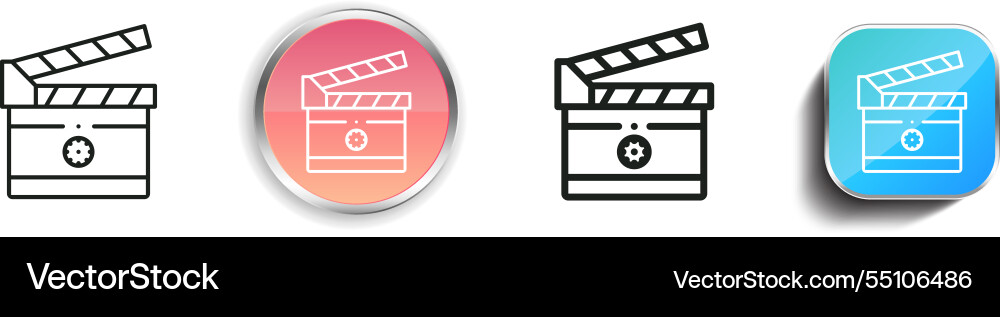 India icon thin linear regular and button style India icon thin linear regular and button style vector image