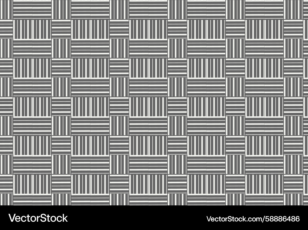 Linear luxe balanced lines seamless pattern Vector Image