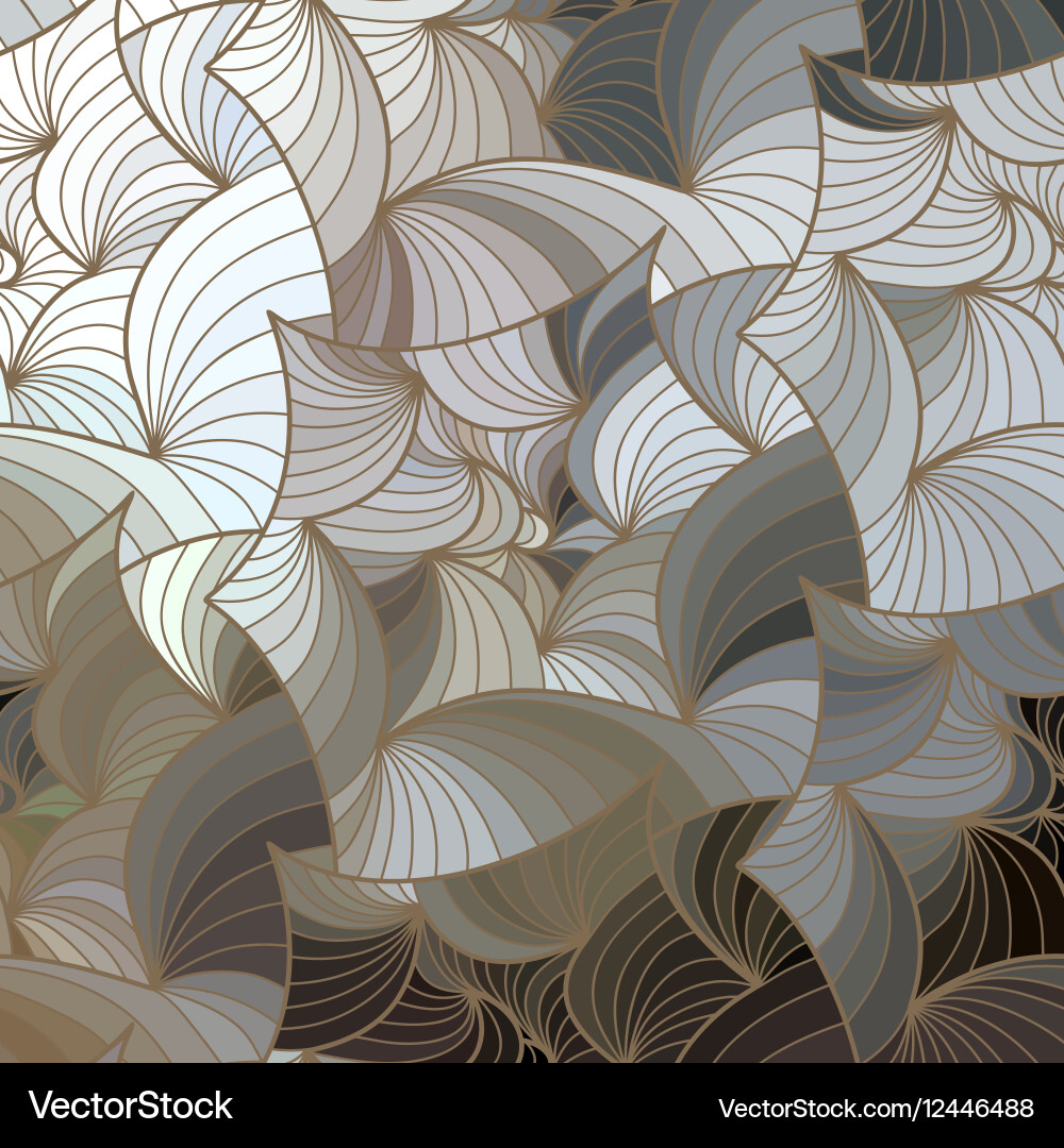 Abstract Line Wave Background vector image