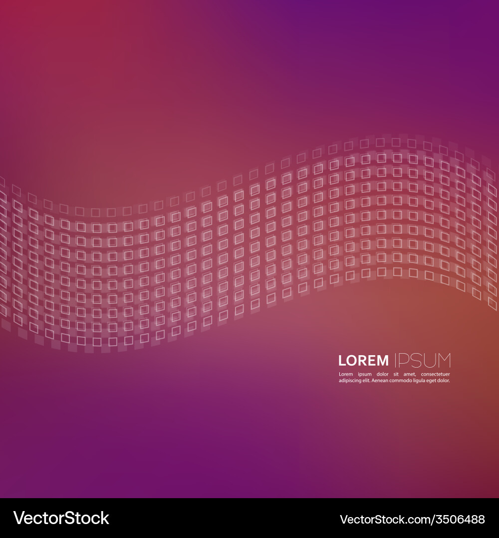 Modern abstract background with a dynamic pattern Vector Image