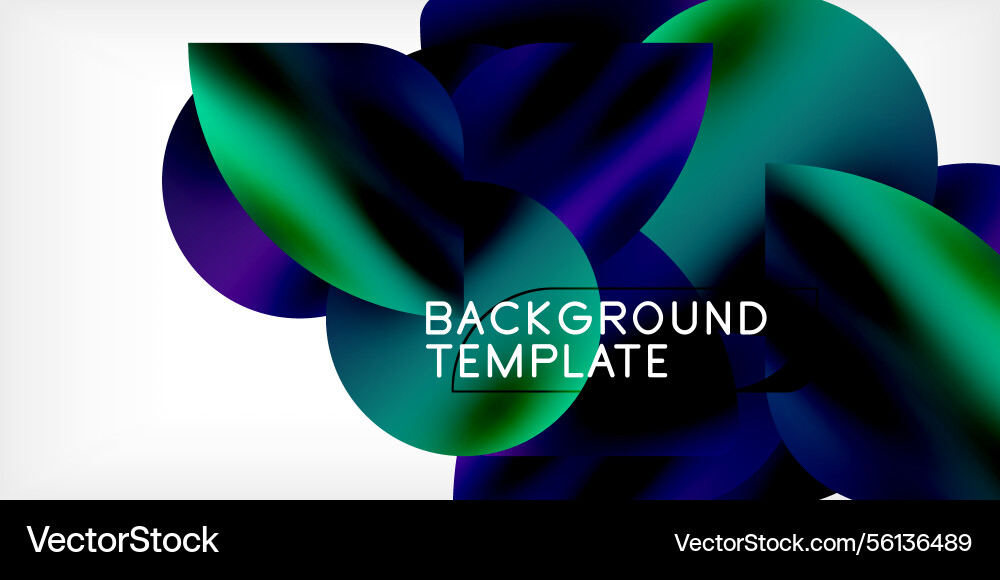 Abstract design overlapping shapes create dynamic Abstract design overlapping shapes create dynamic Vector Image