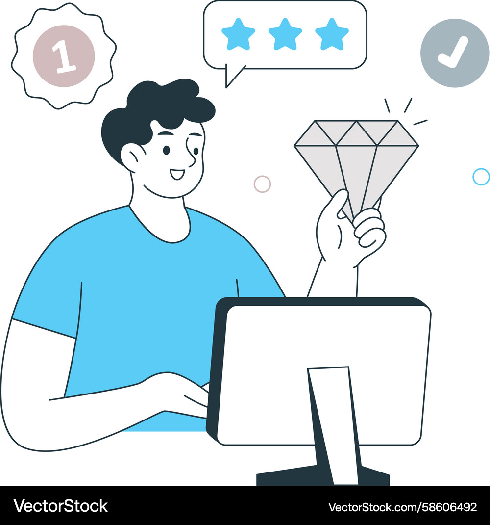 Qa support Vector Image