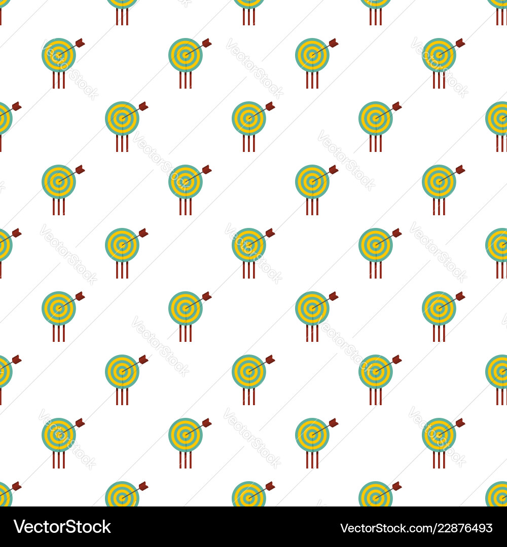 Arrow in target pattern seamless Arrow in target pattern seamless vector image