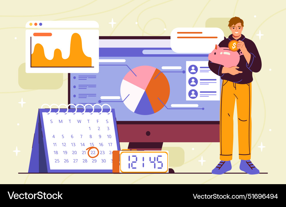 Startup Launch Royalty Free Vector Image Vectorstock
